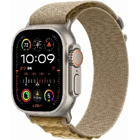 Часы Apple Watch Ultra 2 2024 49 мм, L, Titanium Case with Natural Indigo Alpine Loop